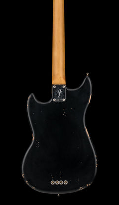 Fender JMJ Road Worn Mustang Bass - Black #57538