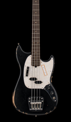 Fender JMJ Road Worn Mustang Bass - Black #57538