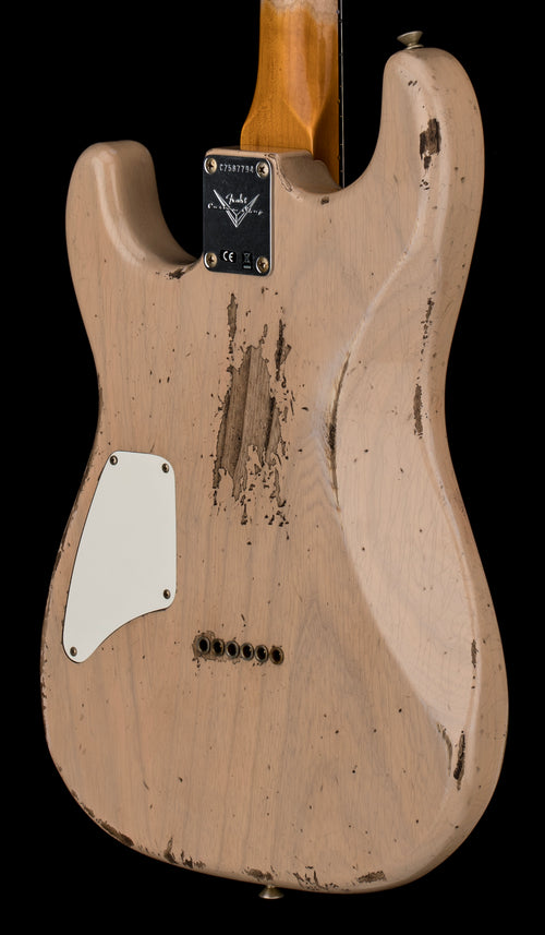Fender Custom Shop 1966 Stratocaster SH Heavy Relic - Aged Dirty White Blonde #87794