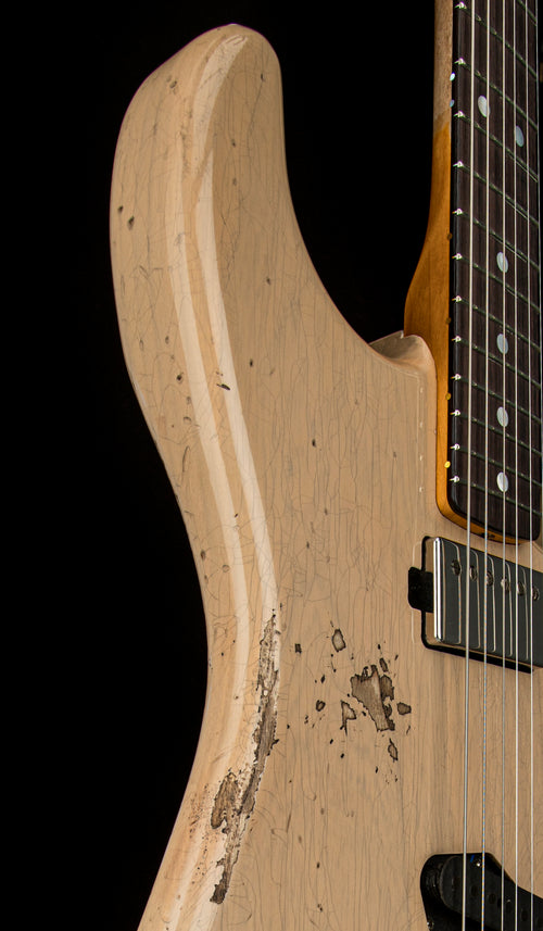 Fender Custom Shop 1966 Stratocaster SH Heavy Relic - Aged Dirty White Blonde #87794