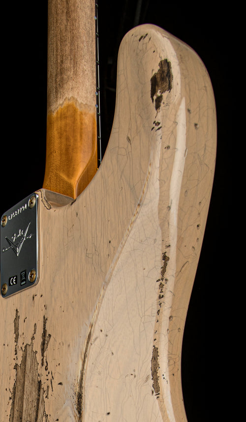 Fender Custom Shop 1966 Stratocaster SH Heavy Relic - Aged Dirty White Blonde #87794