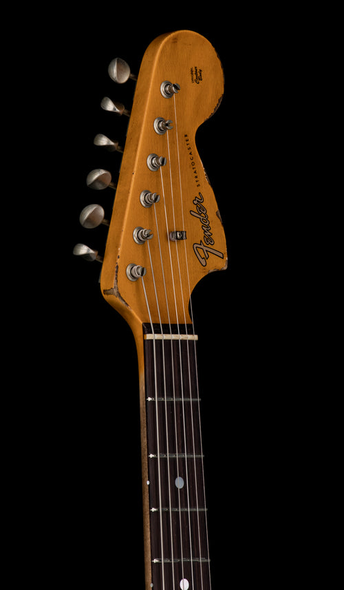 Fender Custom Shop 1966 Stratocaster SH Heavy Relic - Aged Graffiti Yellow #87614