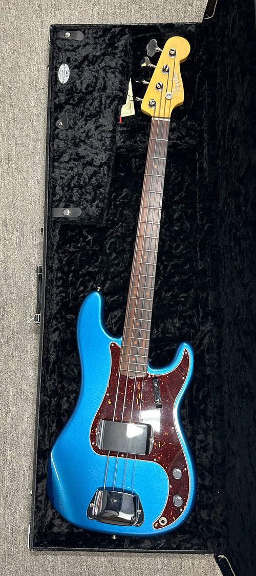 Used Fender American Original '60s Precision Bass (2021) - Lake Placid Blue #03718 with Original Hard Case