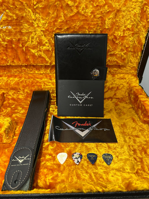 Fender Custom Shop 1966 Stratocaster SH Heavy Relic - Aged Black #87617