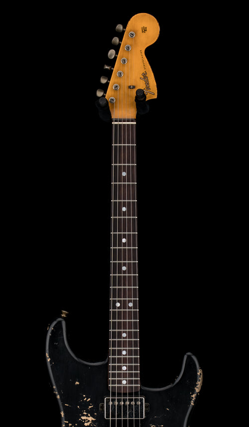 Fender Custom Shop 1966 Stratocaster SH Heavy Relic - Aged Black #87617
