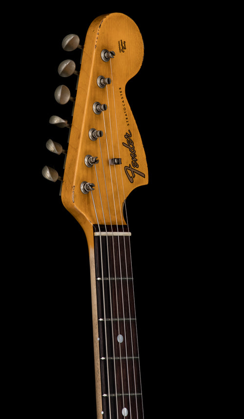 Fender Custom Shop 1966 Stratocaster SH Heavy Relic - Aged Black #87617
