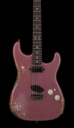 Fender Custom Shop 1966 Stratocaster SH Heavy Relic - Aged Burgundy Mist Metallic #88392