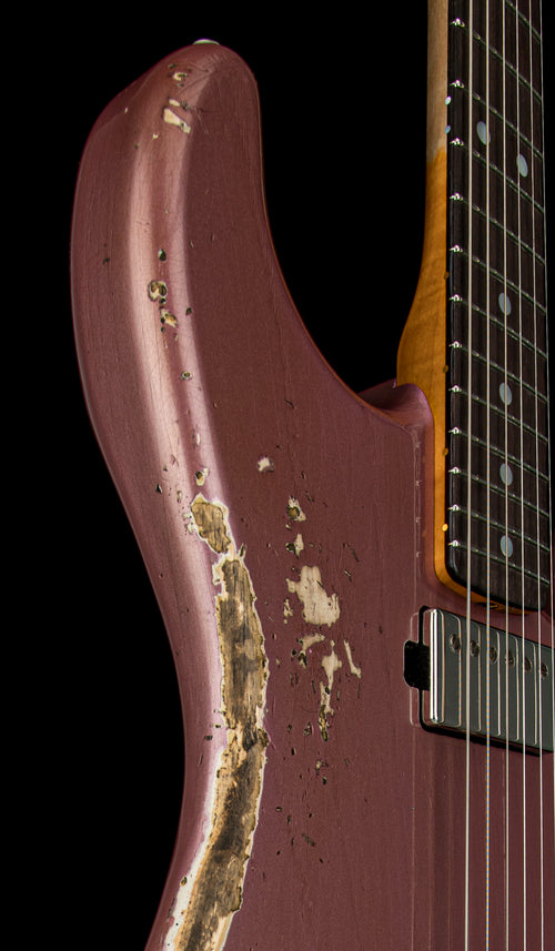 Fender Custom Shop 1966 Stratocaster SH Heavy Relic - Aged Burgundy Mist Metallic #88392