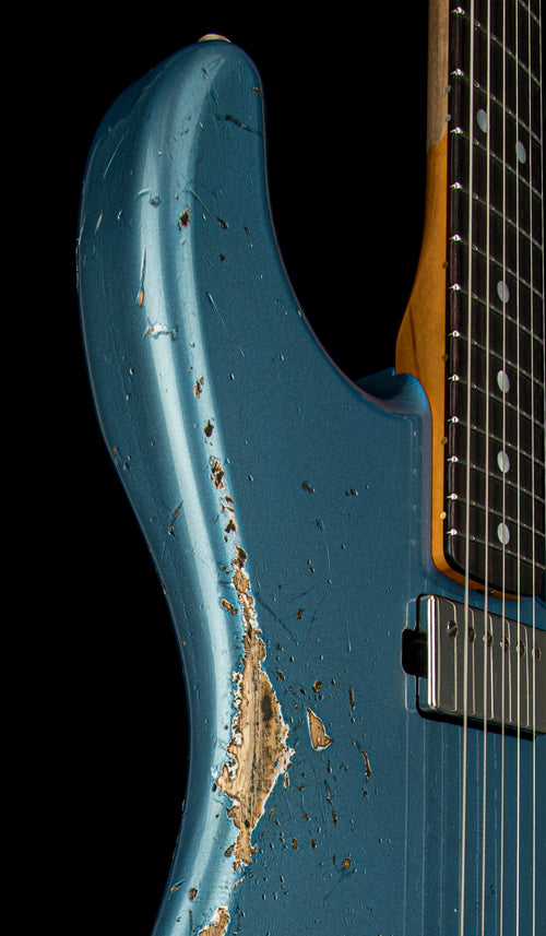 Fender Custom Shop 1966 Stratocaster SH Heavy Relic - Faded Aged Lake Placid Blue #88371