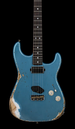 Fender Custom Shop 1966 Stratocaster SH Heavy Relic - Faded Aged Lake Placid Blue #88371