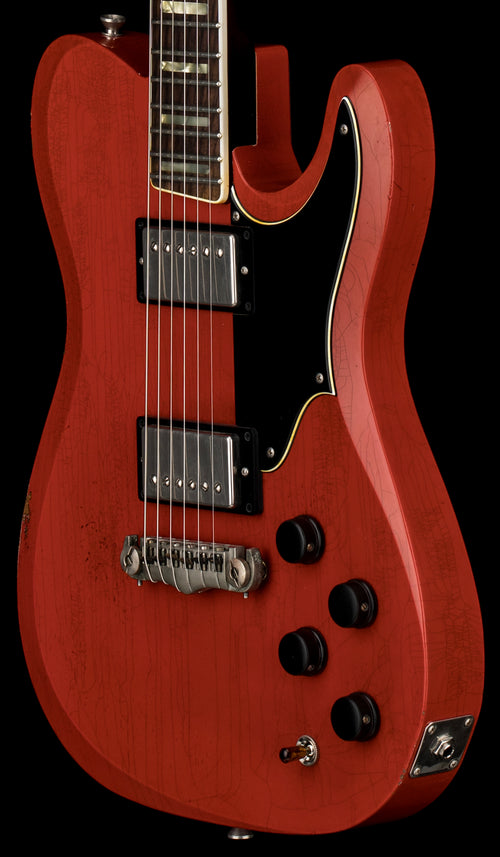Castedosa Guitars Marianna Bevel - Aged Fiesta Red #462