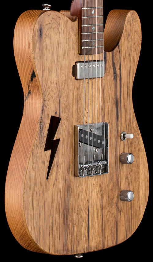 Black Volt Custom Shop Semi Hollow Earthcaster Brazilian Rosewood - Oil Finish #062