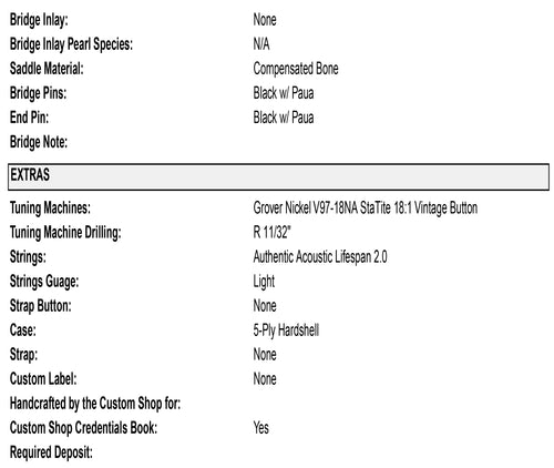 Martin Custom Shop 00-28 Style Master Grade Deep Quilt Maple (Empire Music Spec) #29853