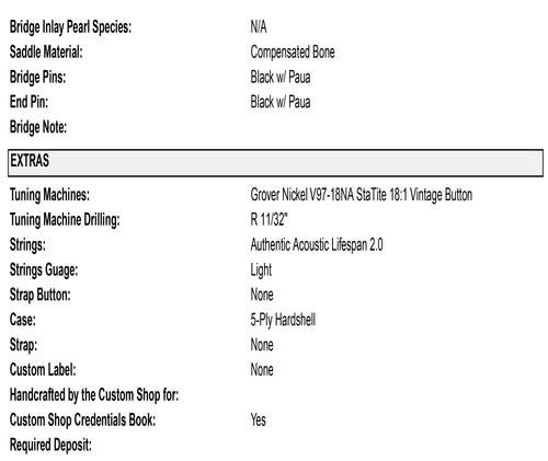 Martin Custom Shop OM-28 Style Quilted Pommele Sapele (Empire Music Spec) #37055