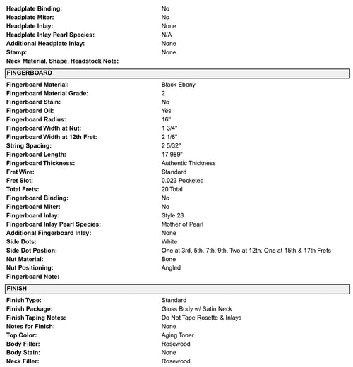 Martin Custom Shop D-28 Style Adirondack Spruce/Honduran Rosewood - Natural #53704 (Empire Music Spec)