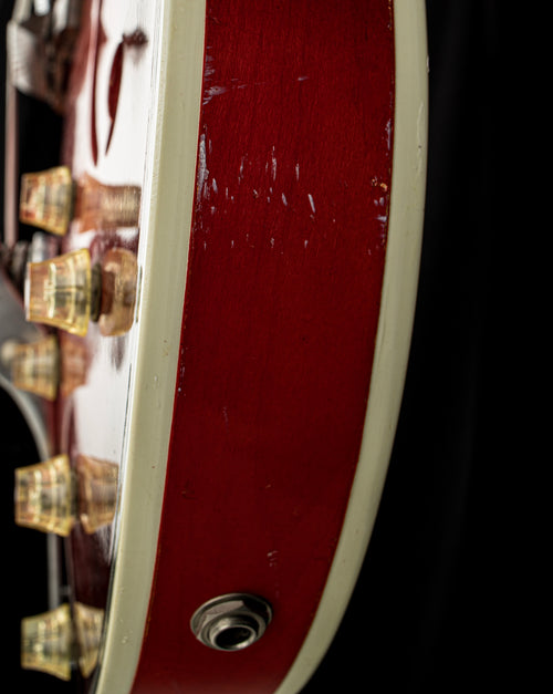 Vintage Harmony 1966 H-78 - Warm Cherry Red Tone Shaded #4522 with Hard Case