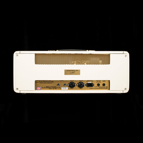 Used Marshall 1987X 35th Anniversary Half-Stack (1997) - LTD White #54108 with Power Brake and Original Covers