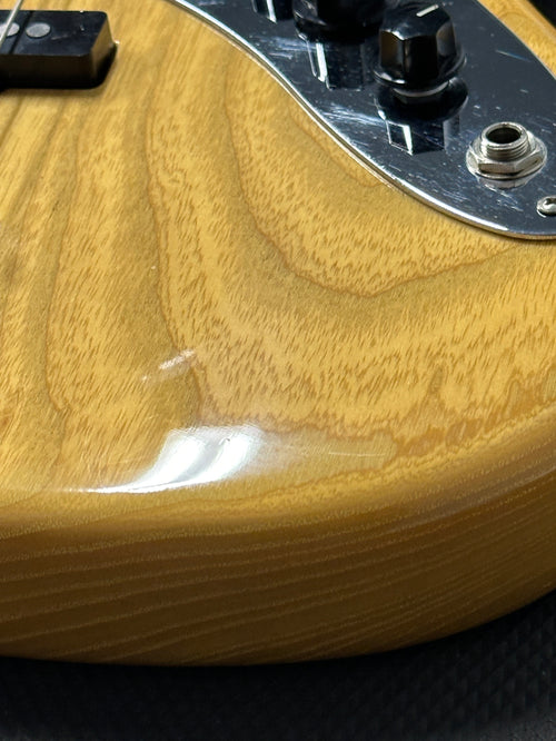 Used Fender MIJ JB-75-90 Jazz Bass ('94-'95) - Natural #24776 with Hard Case