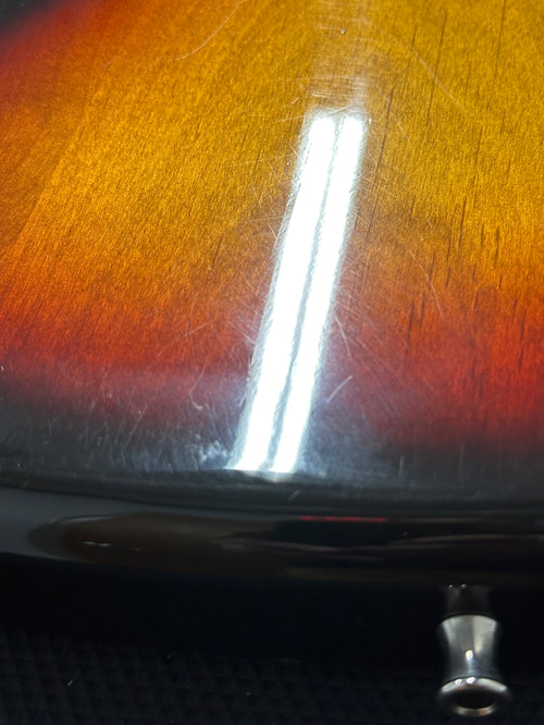 Used Fender MIJ JM66-80 Jazzmaster (1994) - 3-Color Sunburst #23507 with Original Hard Case