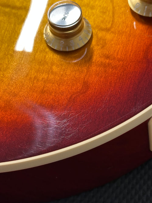 Used Gibson Les Paul Standard 60s Figured Top (2025) - Bourbon Burst #02333 with Original Hard Case