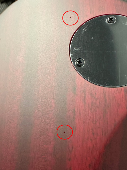 LTD EC-401 - See Thru Black Cherry Sunburst #81167 (Factory Demonstration Model)