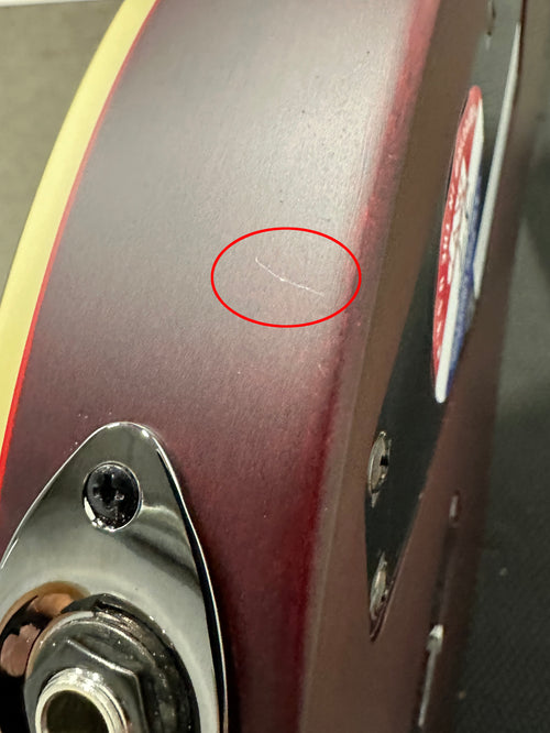 LTD EC-401 - See Thru Black Cherry Sunburst #81167 (Factory Demonstration Model)