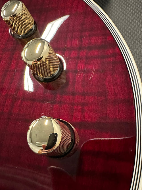 LTD EC-1000T CTM - See Thru Black Cherry #20253 (Factory Demonstration Model)