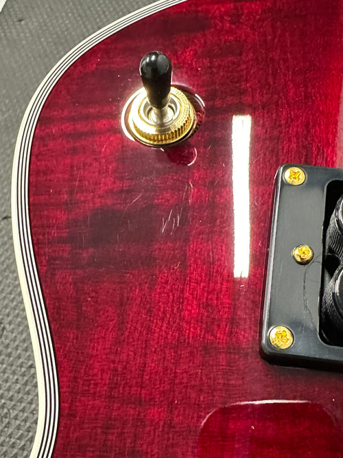 LTD EC-1000T CTM - See Thru Black Cherry #20253 (Factory Demonstration Model)