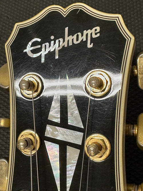Used Epiphone Limited Edition G-400 Les Paul SG Custom (2008) - Antique White #11899 with Hard Case