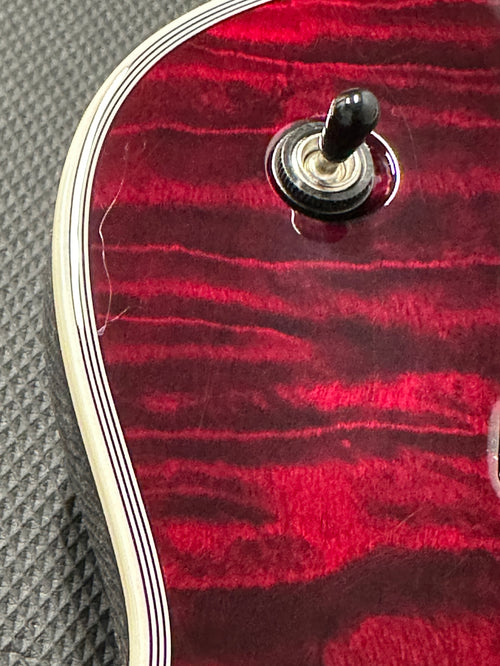 LTD EC-1000 - See Thru Black Cherry #20178 (Factory Demonstration Model)