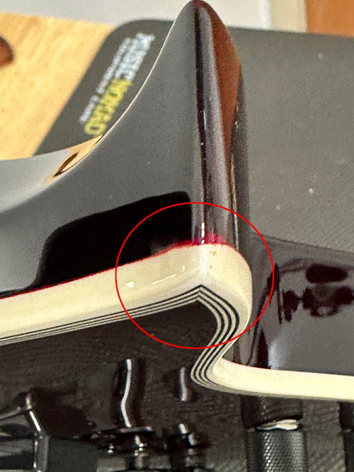 LTD EC-1000 - See Thru Black Cherry #20178 (Factory Demonstration Model)