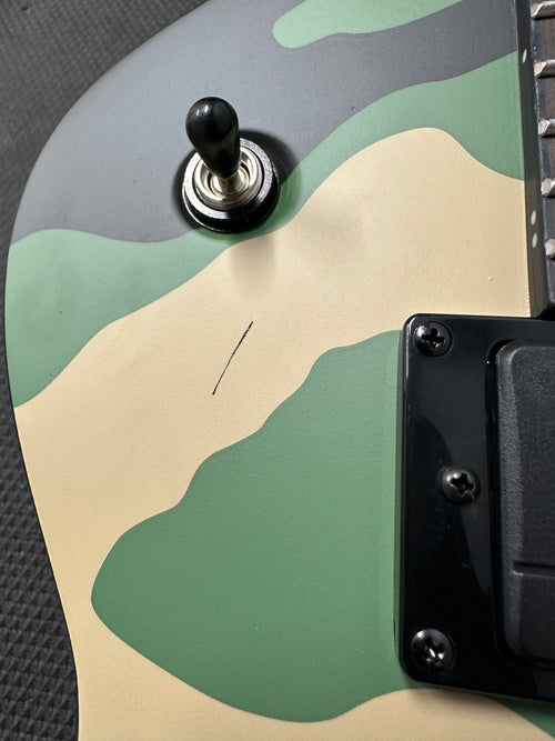 LTD EC-1000 - Woodland Camo Satin #20372 (Factory Demonstration Model)