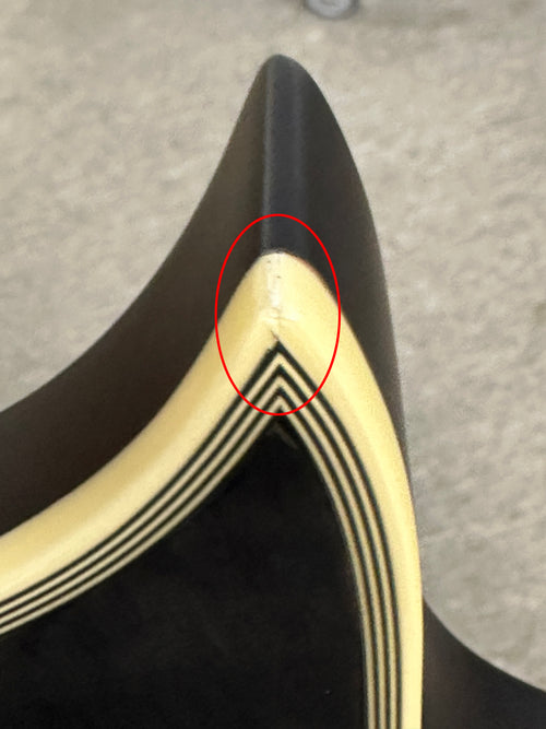 LTD EC-401 - See Thru Black #81202 (Factory Demonstration Model)