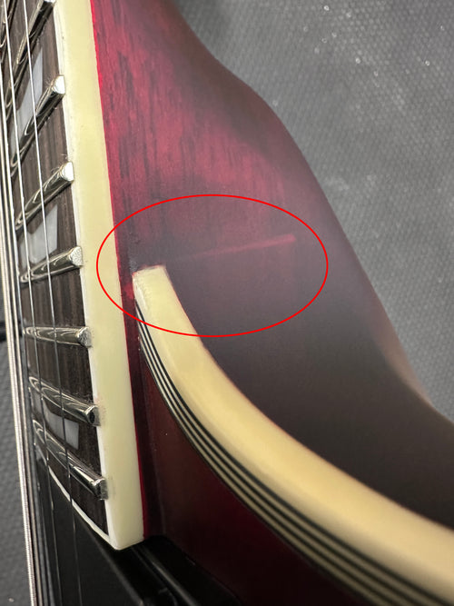 LTD EC-401 - See Thru Black Cherry Sunburst #91297 (Factory Demonstration Model)