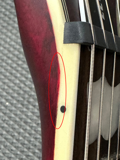 LTD EC-401 - See Thru Black Cherry Sunburst #91297 (Factory Demonstration Model)