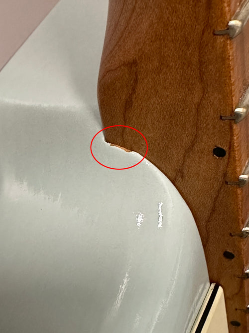 Used LsL Saticoy Era HSS - Faded Sonic Blue #8270 with Original Case