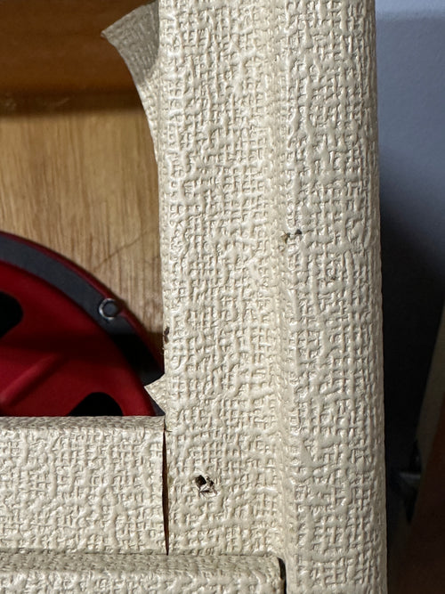 Used Jenkins 2x10 Cabinet Eminence Red Coat Ramrod Speakers #1706
