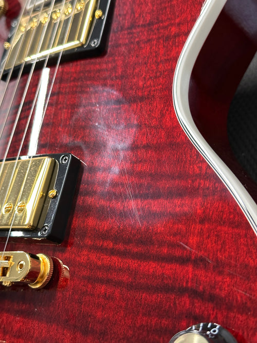 Used Gibson Les Paul Supreme (2024) - Wine Red #40172 with Original Hard Case