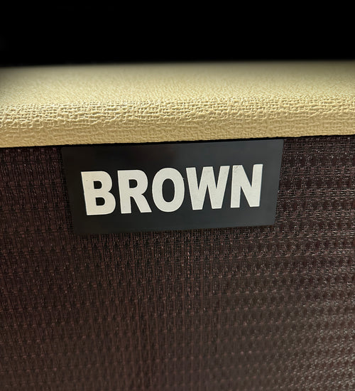 Used A Brown Soun Tone Tubby 4x12 Cabinet - Blonde #07208