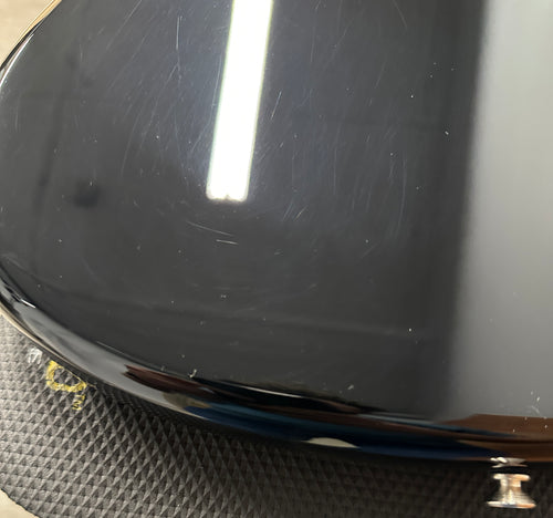 Used Fender USA Geddy Lee Jazz Bass - Black #01528 with Original Hard Case