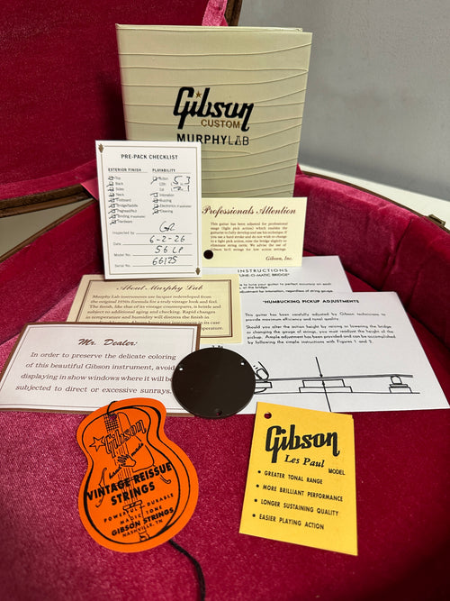 Gibson Custom Shop Limited Edition 1956 Les Paul Reissue with Gold Hardware Murphy Lab Light Aged - All Double Gold #66125