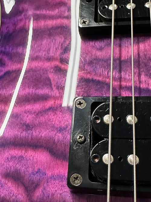 Used Schecter Omen Extreme-6 (2019) - Electric Magenta #52153 with Gig Bag
