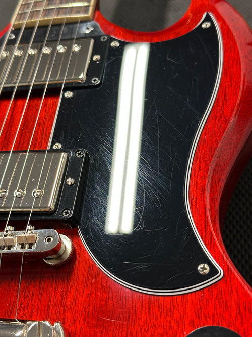 Used Gibson SG Standard '61 (2024) - Vintage Cherry #40324 with Original Hard Case