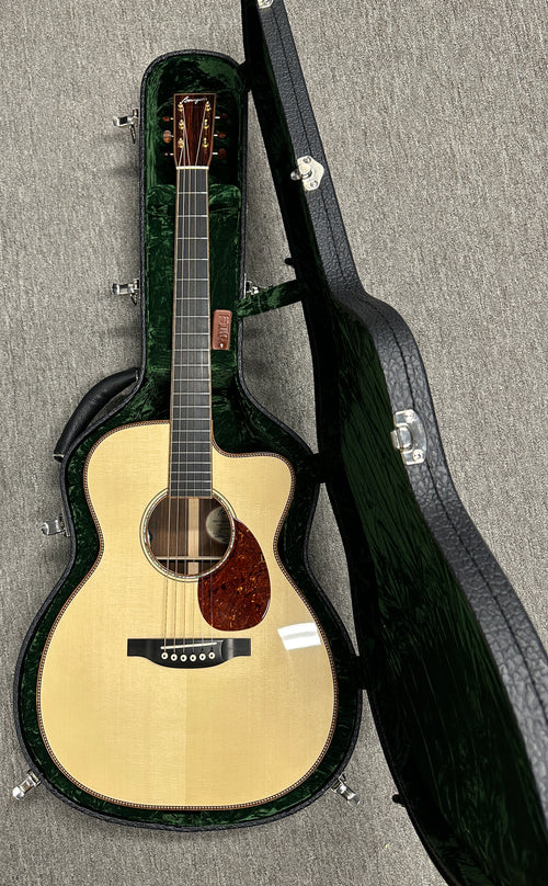 Used Bourgeois OM Deep Body Custom (2023) #10118 with Original Hard Case