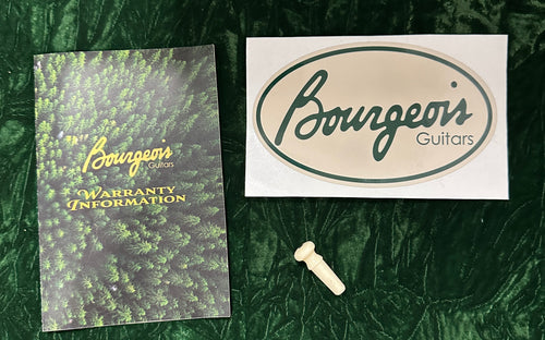 Used Bourgeois OM Deep Body Custom (2023) #10118 with Original Hard Case