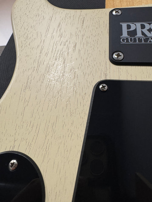 Used PRS CE 24 Standard Limited Edition Satin - Antique White #00442 with Original Gig Bag