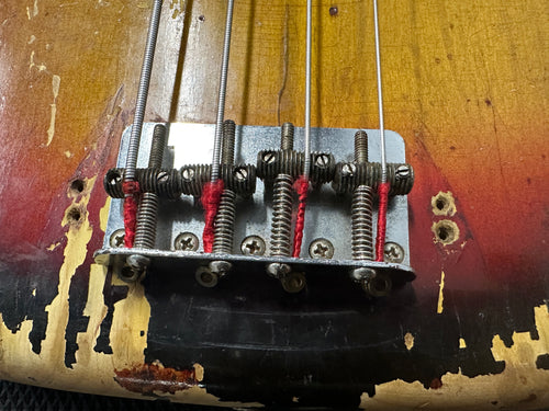 Vintage Fender 1964 Precision Bass - Sunburst #27124 with Hard Case