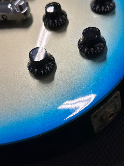 Used Gibson Limited Edition First Run Robot Guitar (2007) - Blue Burst #RG1920 with Original Hard Case