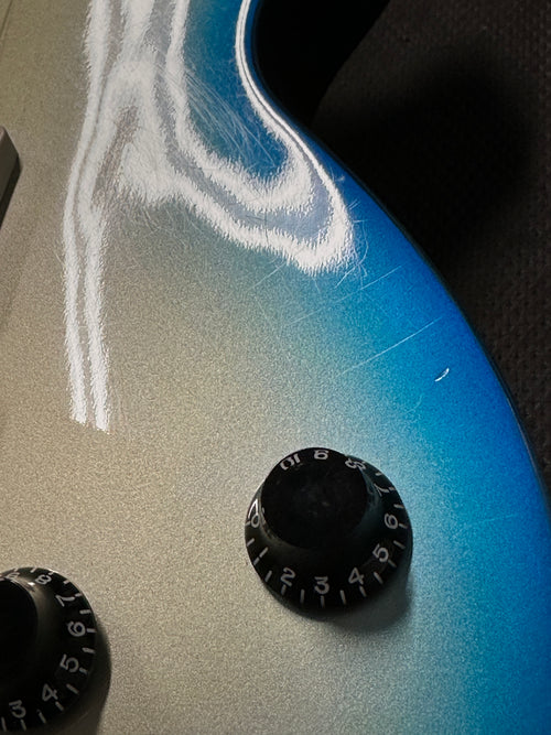 Used Gibson Limited Edition First Run Robot Guitar (2007) - Blue Burst #RG1920 with Original Hard Case