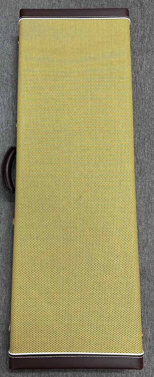 Used Gretsch Custom Shop Masterbuilt Gonzalo Madrigal G6199 Caddy Bo Relic (2022) - Super Faded TV Yellow #12396 with Original Hard Case